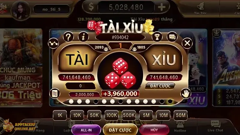 Săn thưởng bùng nổ tại tài xỉu online nhờ thống kê