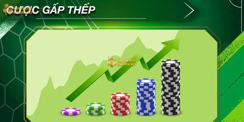 Cược gấp thếp nâng cao tỷ lệ thắng khi chơi game tài xỉu