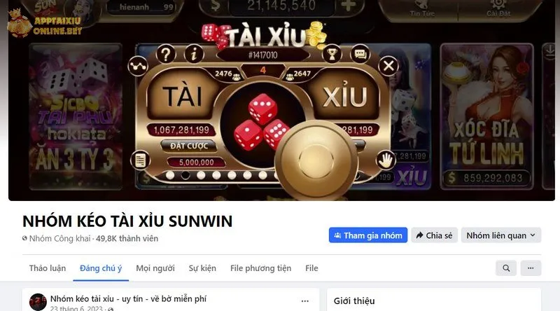 Lợi ích tuyệt vời khi tham gia nhóm kéo tài xỉu