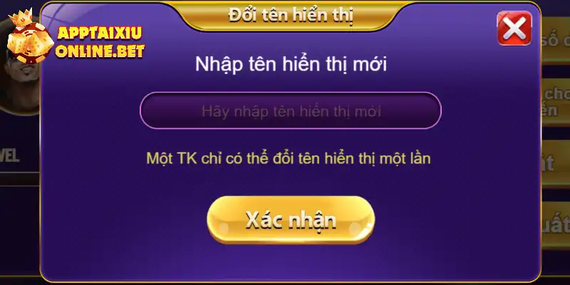 Cài đặt tên hiển thị cho tài khoản ngay sau khi đăng ký